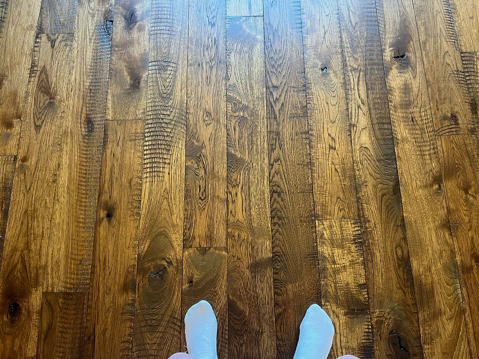 WOOD: HICKORY  | STAIN: MEDIUM BROWN