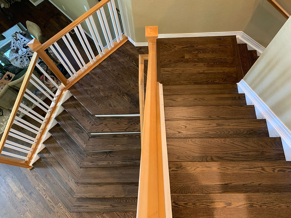 WOOD: RED OAK | STAIN: JACOBEAN
