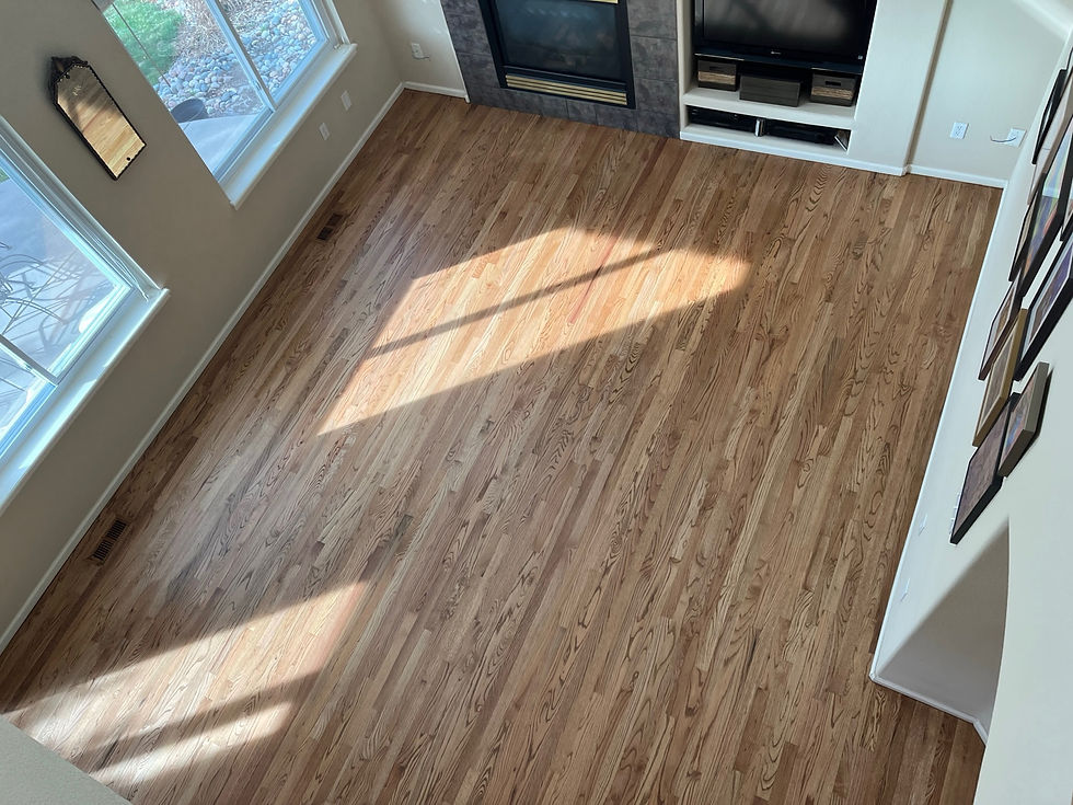 WOOD: RED OAK | STAIN: NUTMEG