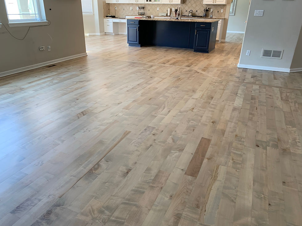 WOOD: MAPLE | STAIN: SILVERED GRAY