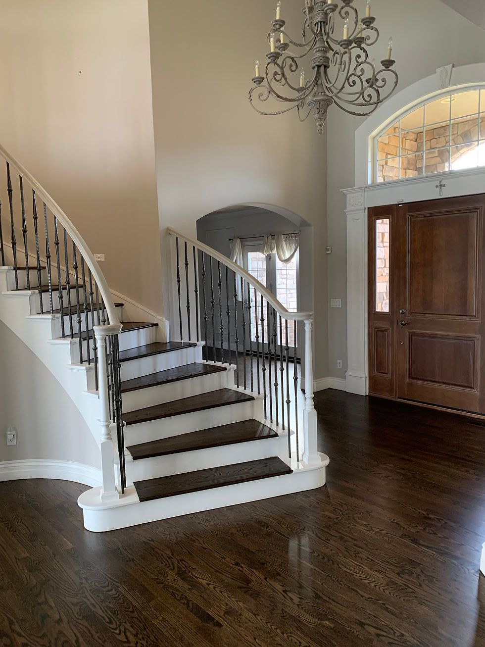 WOOD: RED OAK | STAIN: JACOBEAN