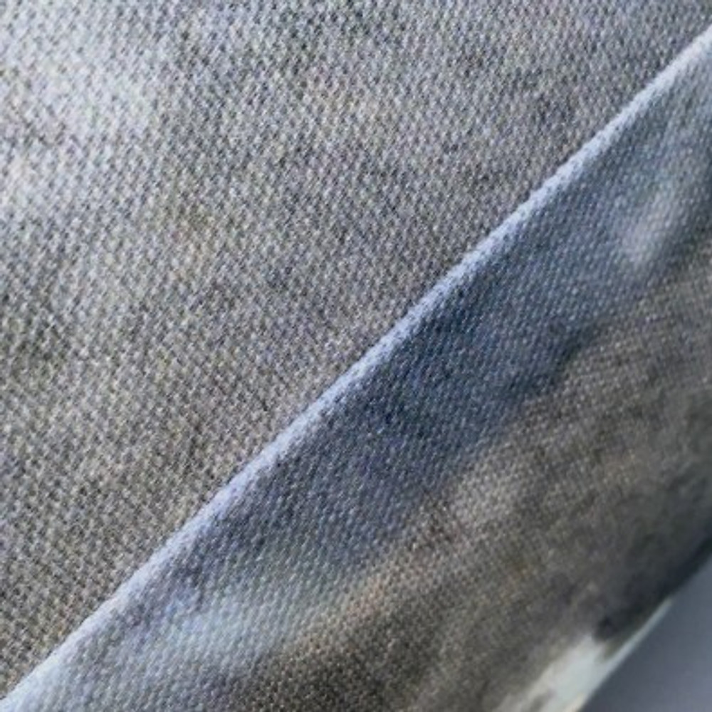 Dannells lampshade kit. Close up of seam.