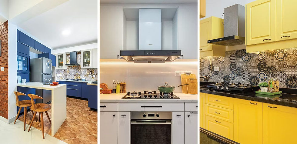 Modular Kitchen Materials and Finishes