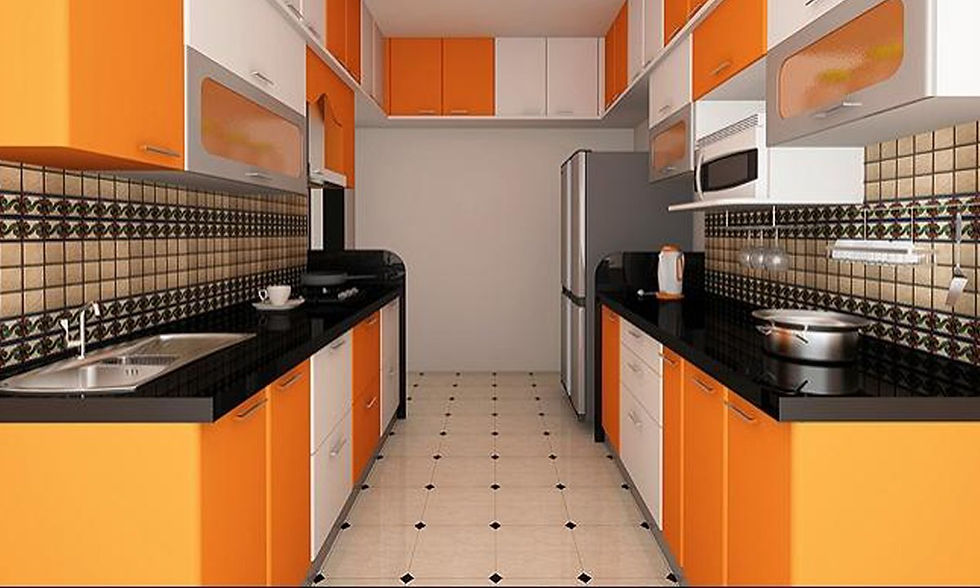Parallel  Galley Kitchen