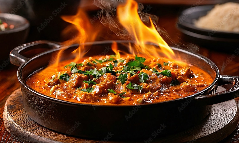 lamb Korma serve