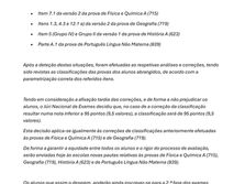 EXAMES NCIONAIS 2026 - Comunicado N.º 3