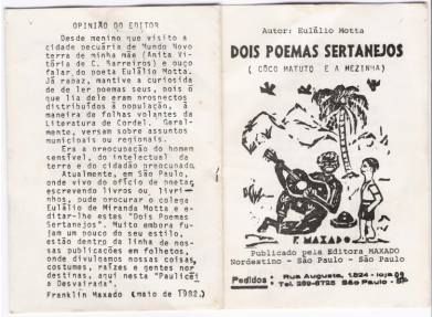 Folhetos de cordel