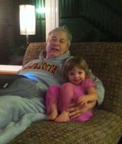 Snuggle time with Bumpa