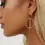 Thumbnail: Modern Golden Earrings