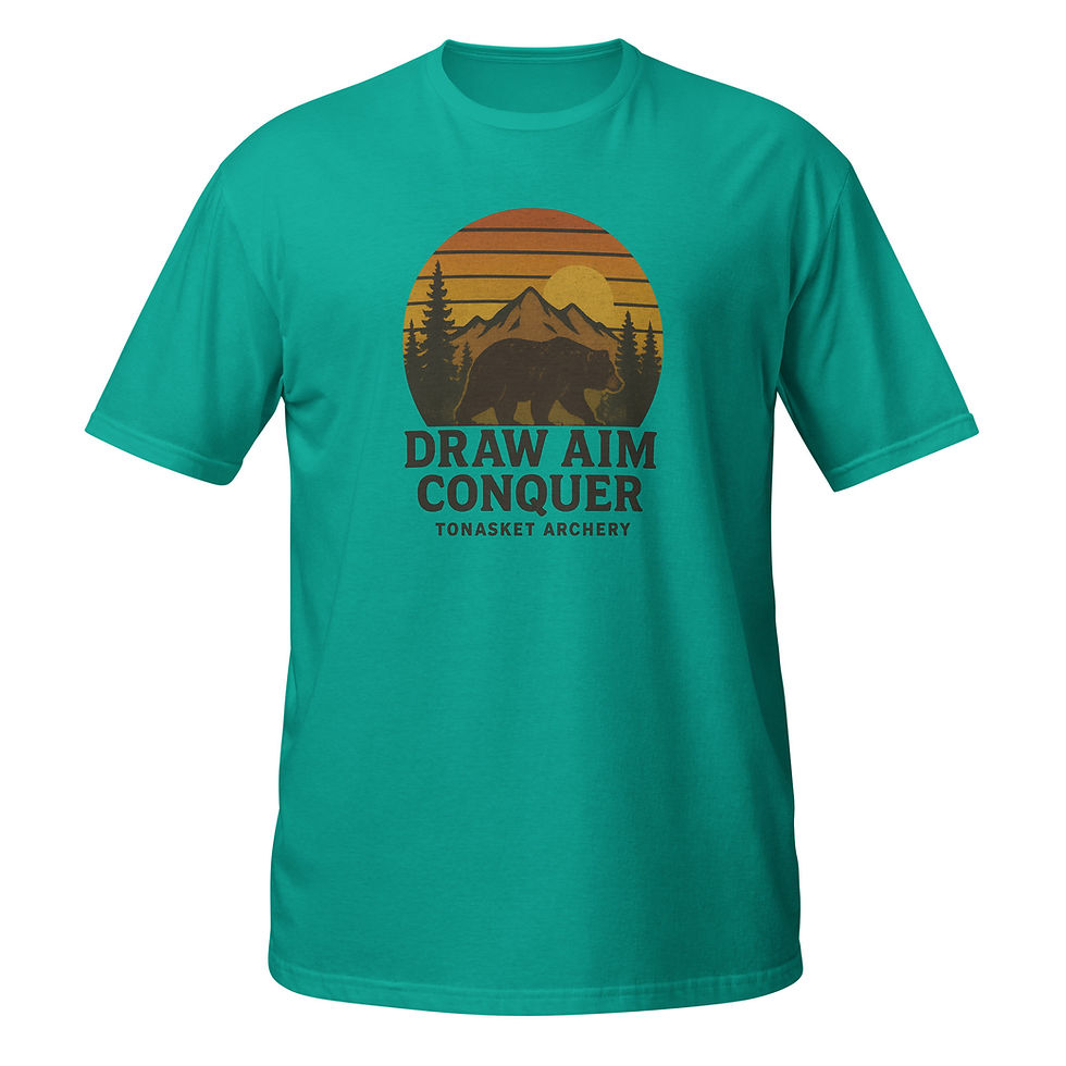 Thumbnail: Draw Aim Conquer Short-Sleeve Unisex T-Shirt