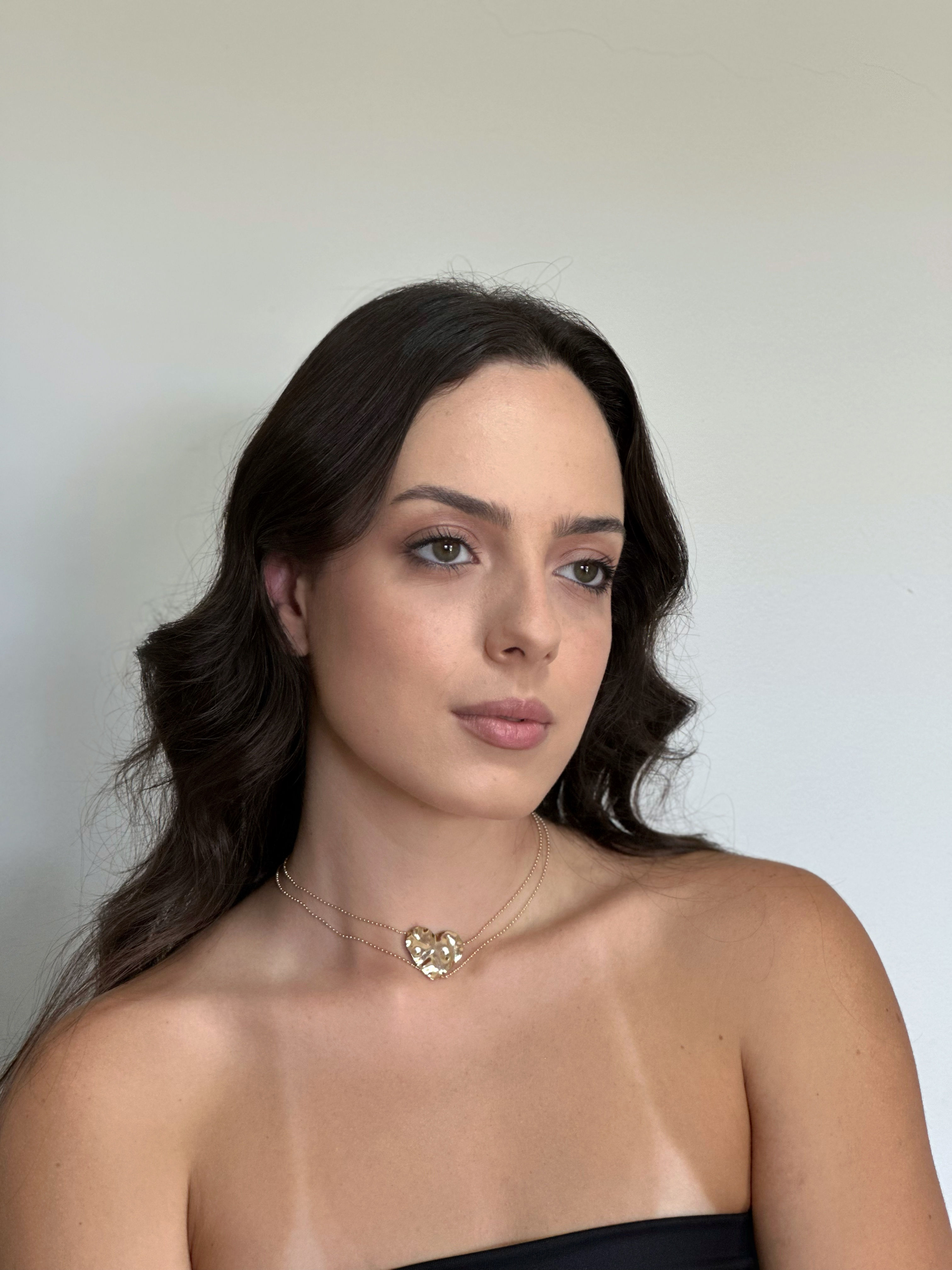 Colar Chocker de Coração