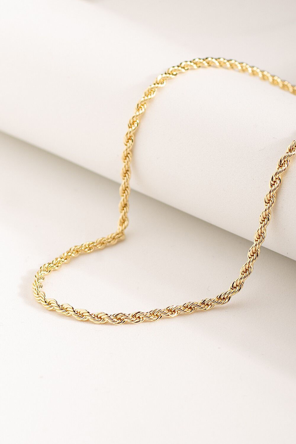 Colar Baiano 5mm- Dourado