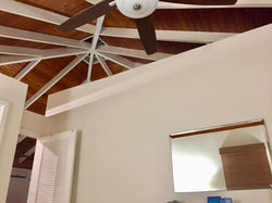 Open Ceiling of Bedroom
