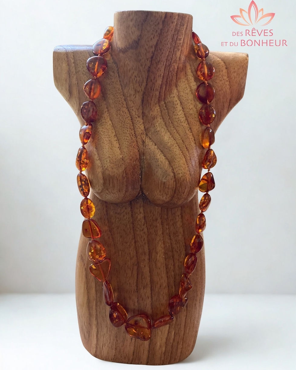 Collier ambre