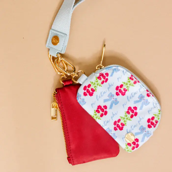 Thumbnail: Sorority Wristlet with Duo Pouch