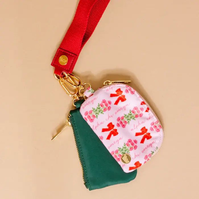 Thumbnail: Sorority Wristlet with Duo Pouch