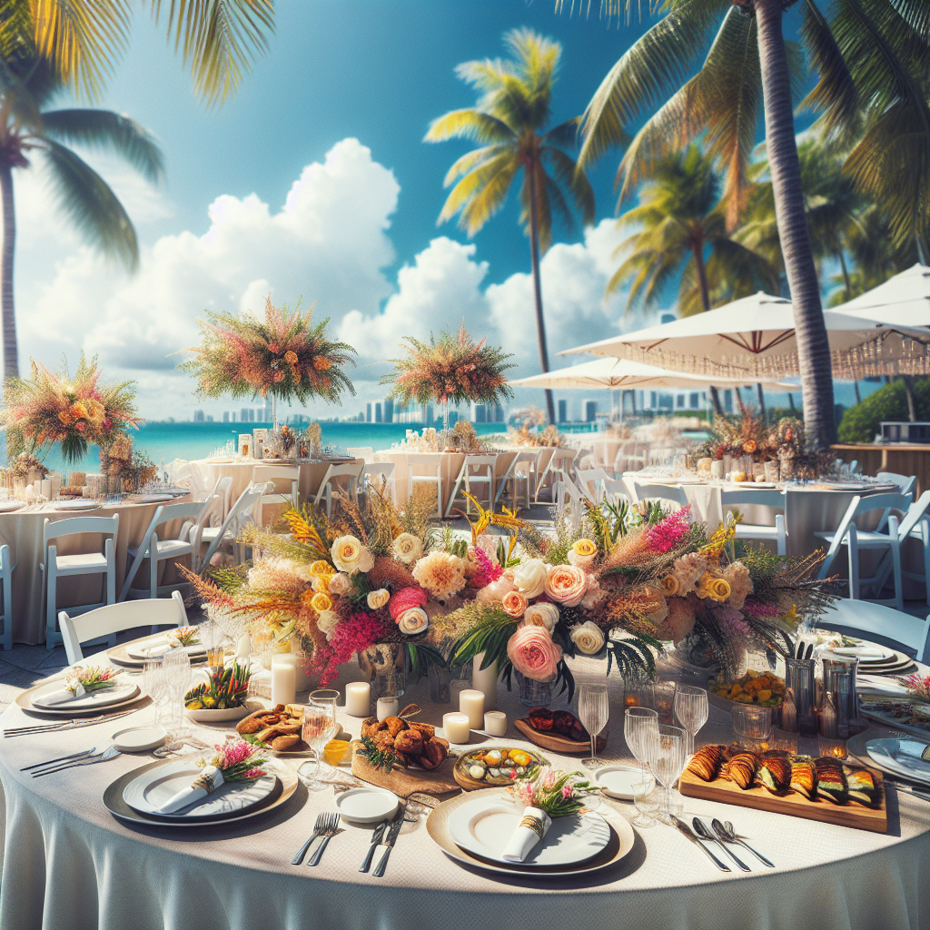 Miami Wedding Catering