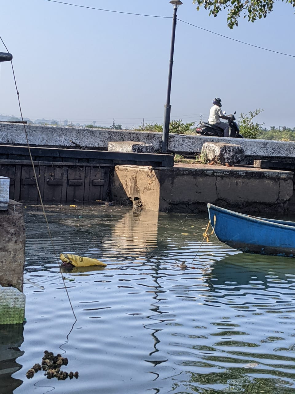 Sluice gate, Goa