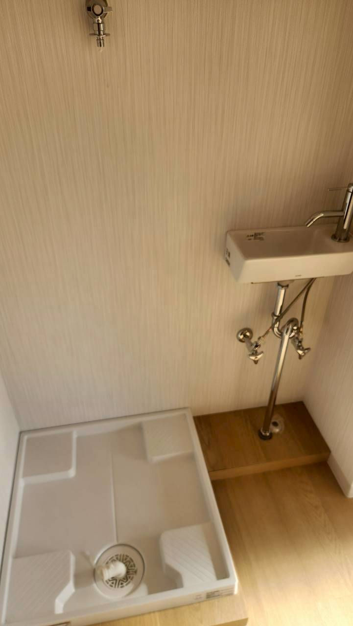 洗面、洗濯機置場