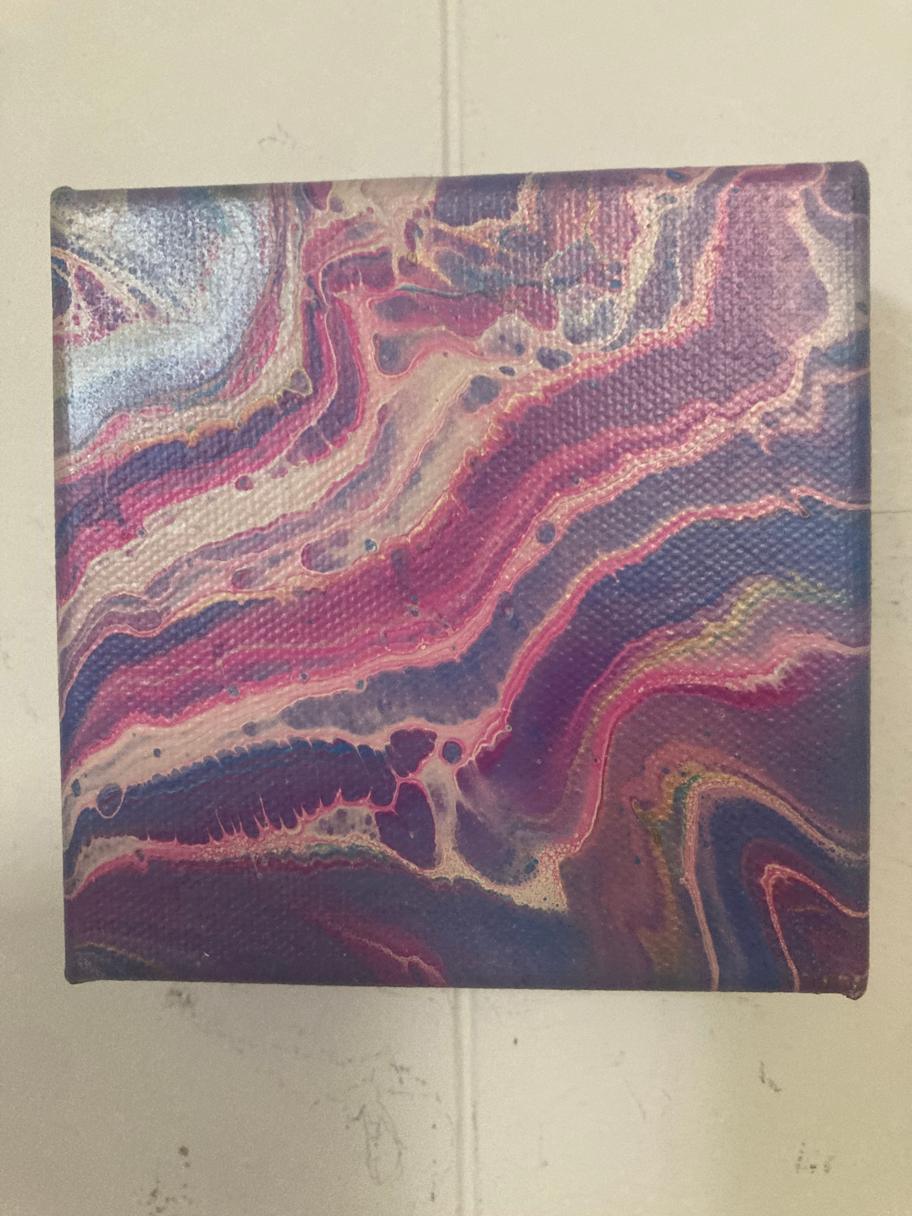 Conversation With YHWH - 4 inch canvas