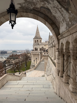 Fisherman's Bastion, early morning