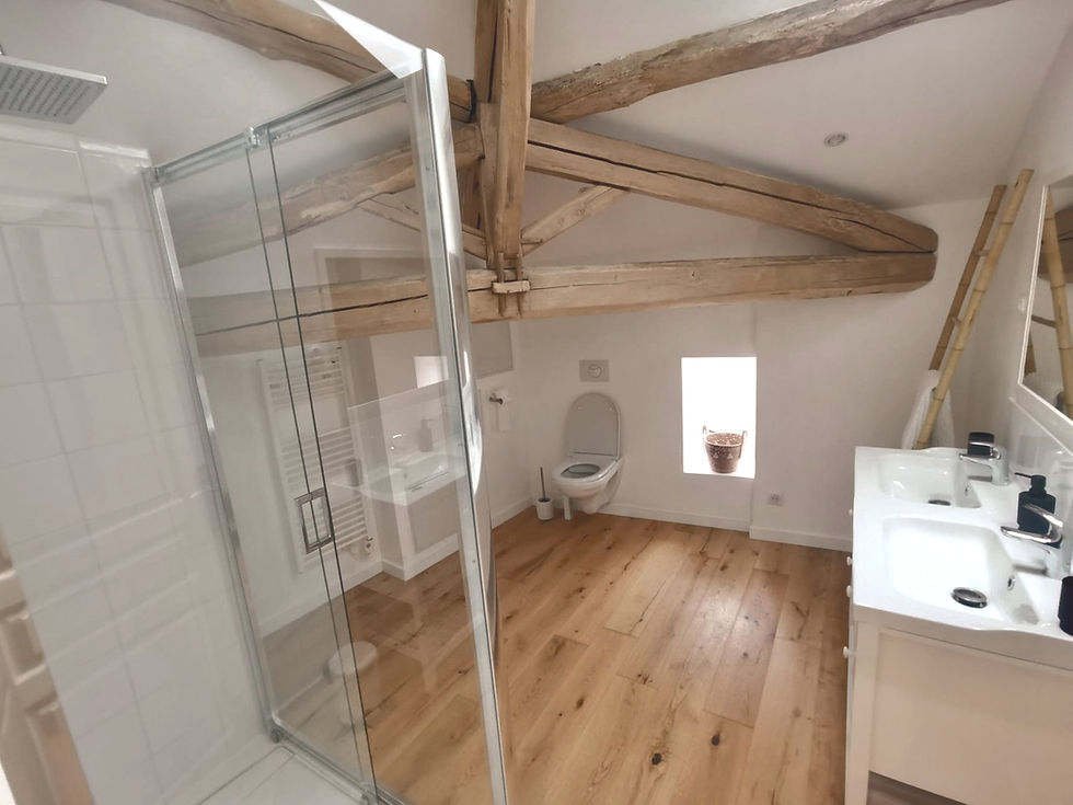 Salle de douche Noémie et Augustin 2ème étage