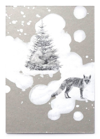 FUCHS IM SCHNEE