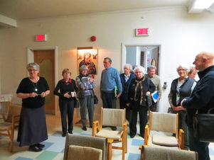 Retrait de laïcs et religieux assomptionnistes à Saint-Damien-de-Buckland