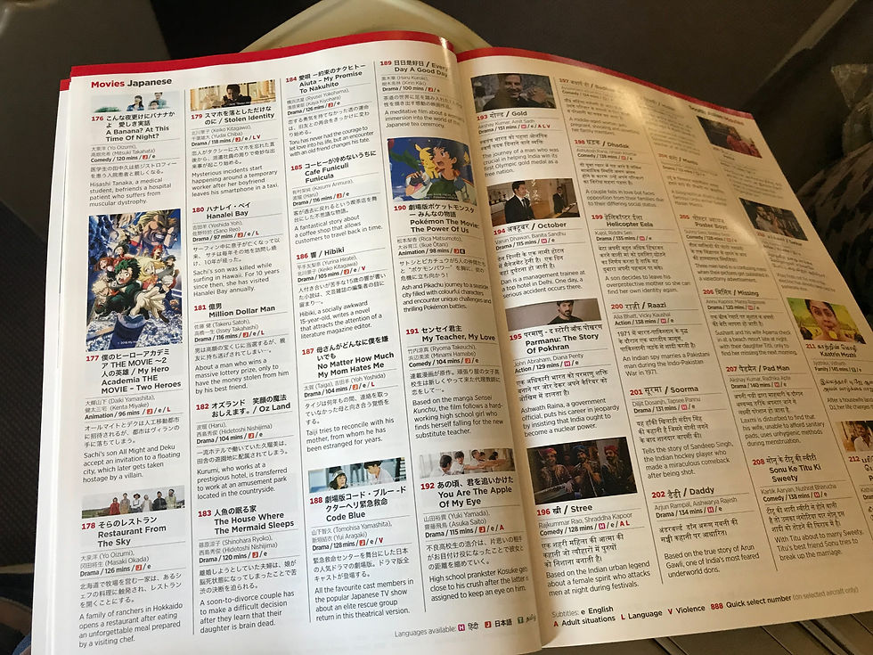 シンガポール航空 機内エンターテイメント誌