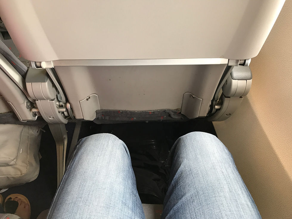 ティーウェイ航空 シートピッチ