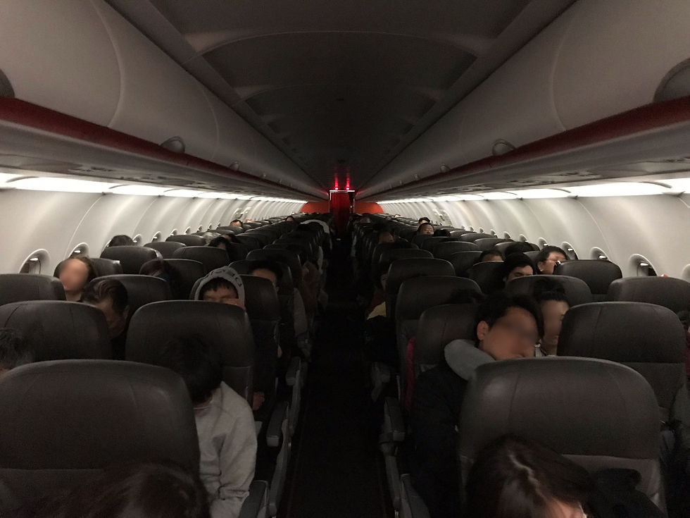 ジェットスター 機内