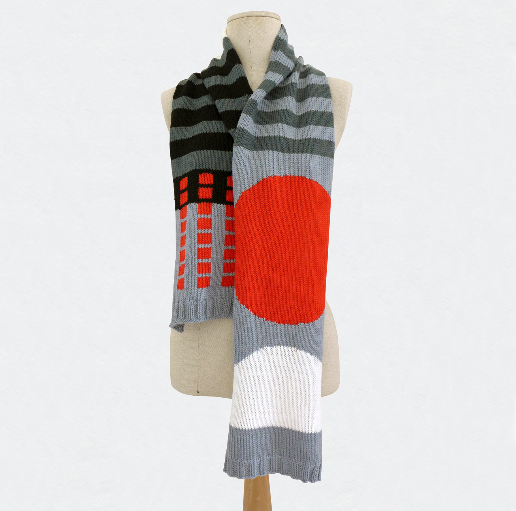 TRIBUTE_E.S circle gris, rouge