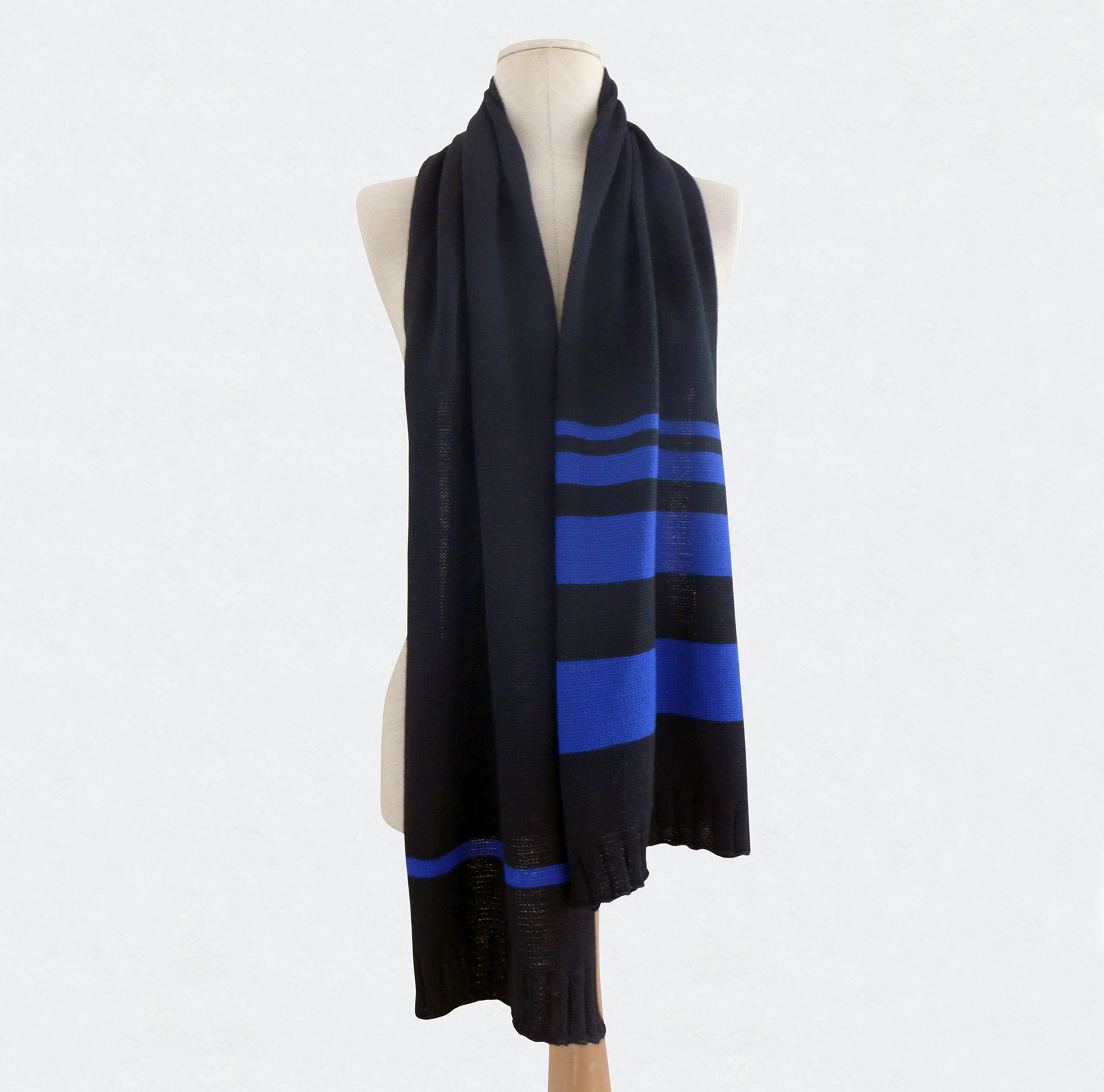 TRIBUTE_basique rayures, oir, bleu