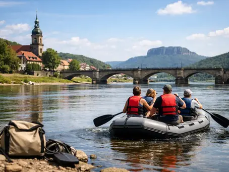 Schlauchboot Tour Heidenau richtig planen