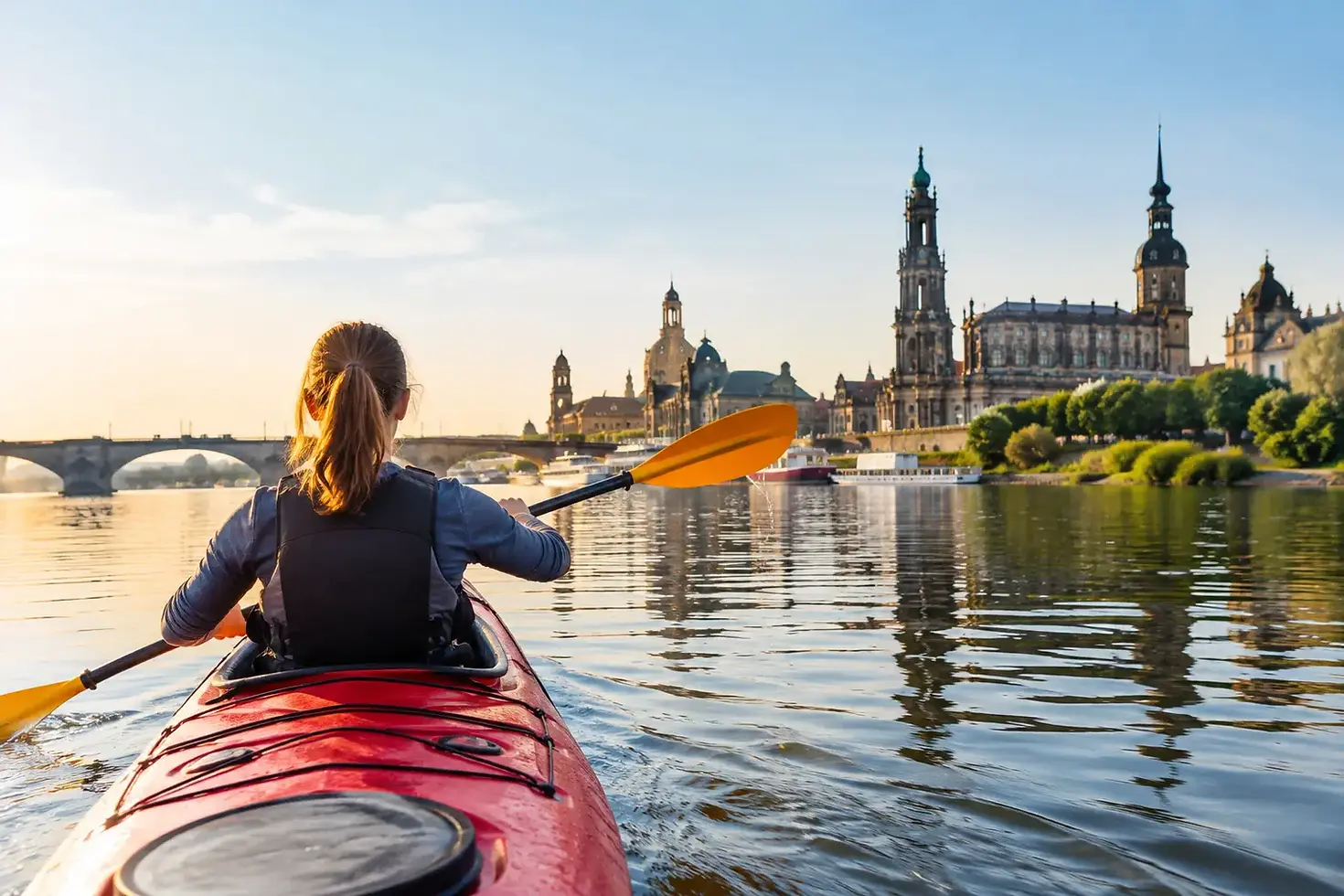 Darf man auf der Elbe paddeln? Regeln für Dresden