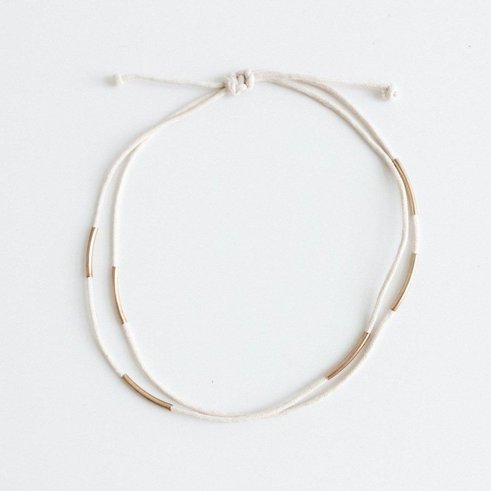 Thumbnail: Rope Bands with Brass Beads
