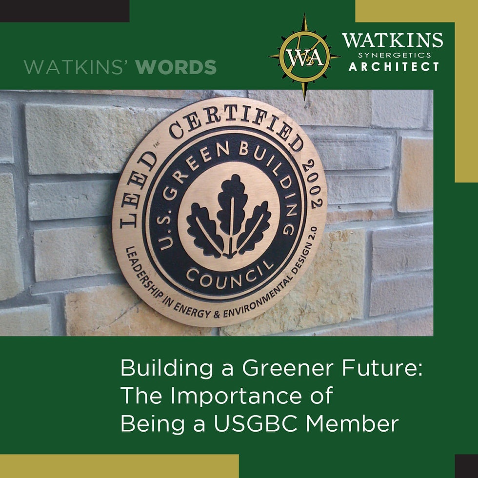 Building a Greener Future: The Importance of Being a USGBC Member