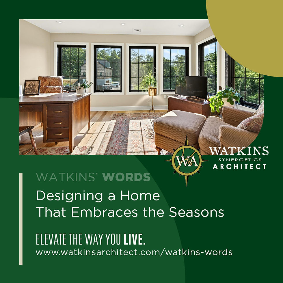 Designing a Home That Embraces the Seasons: Architectural Strategies for Year-Round Living
