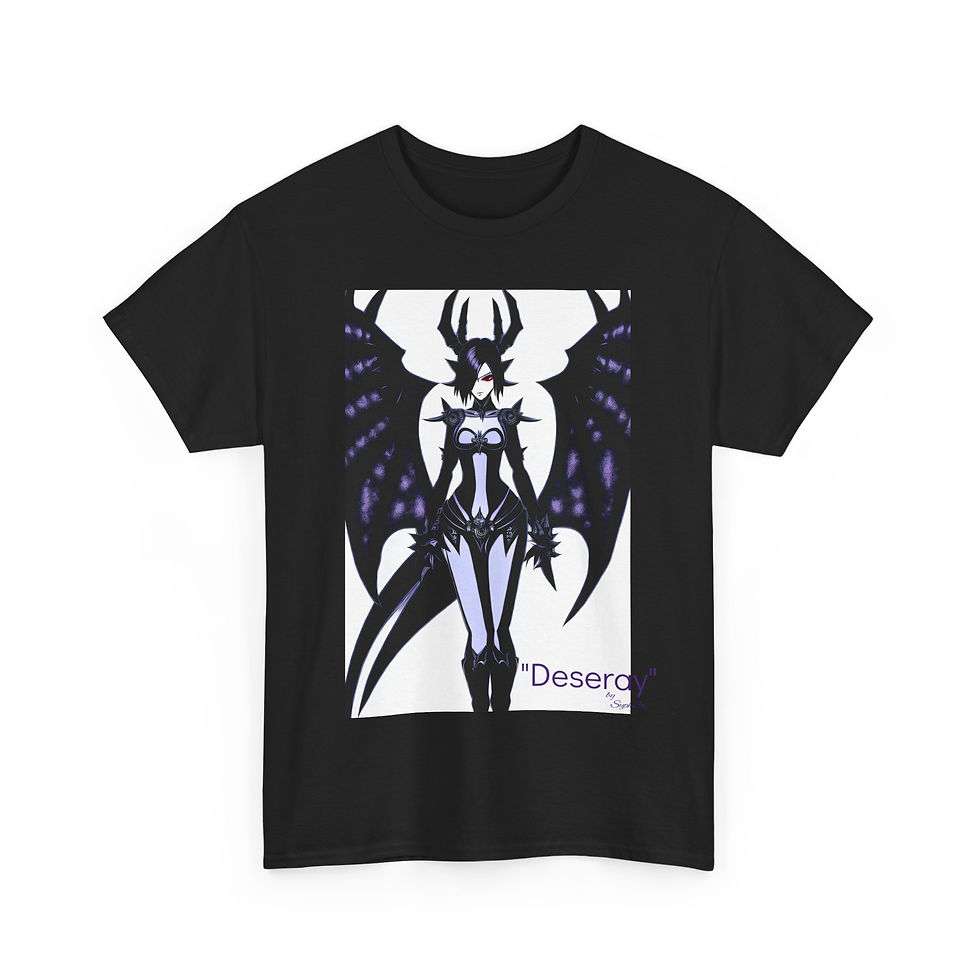 Thumbnail: Vyral Image Wear - Inner Goth - "Deseray" Tee Shirt - by Syph3r