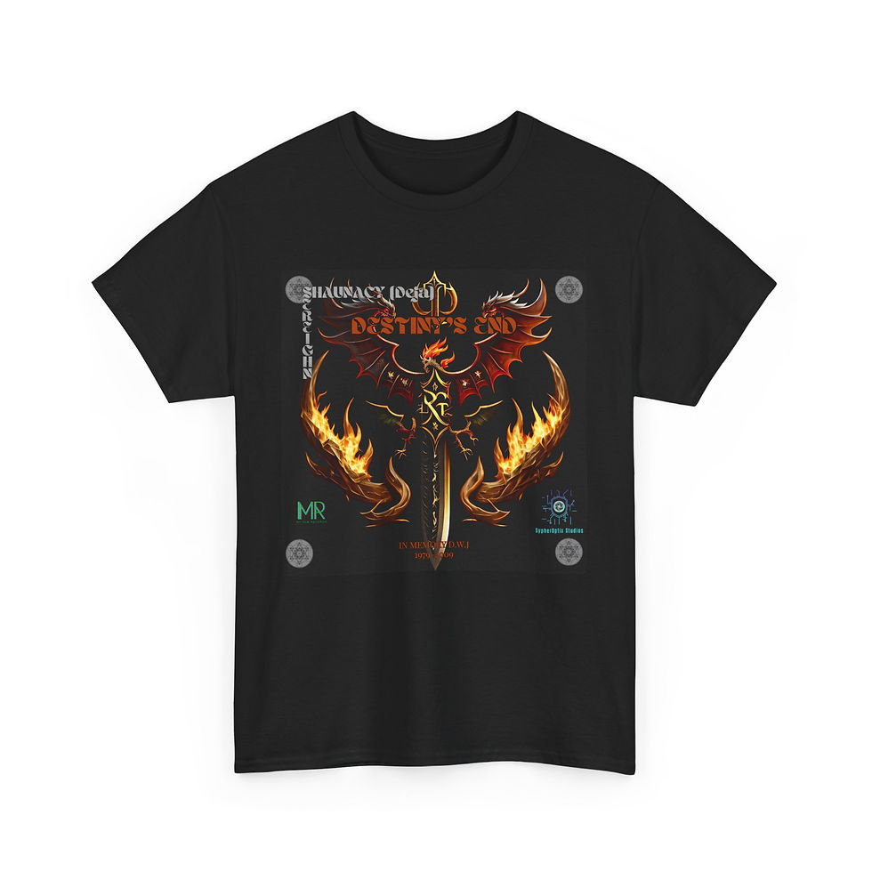 Thumbnail: Mythik Records - "CrossFyre Legends" Shaunacy Deja & Sereighn - Unisex Tee-Shirt