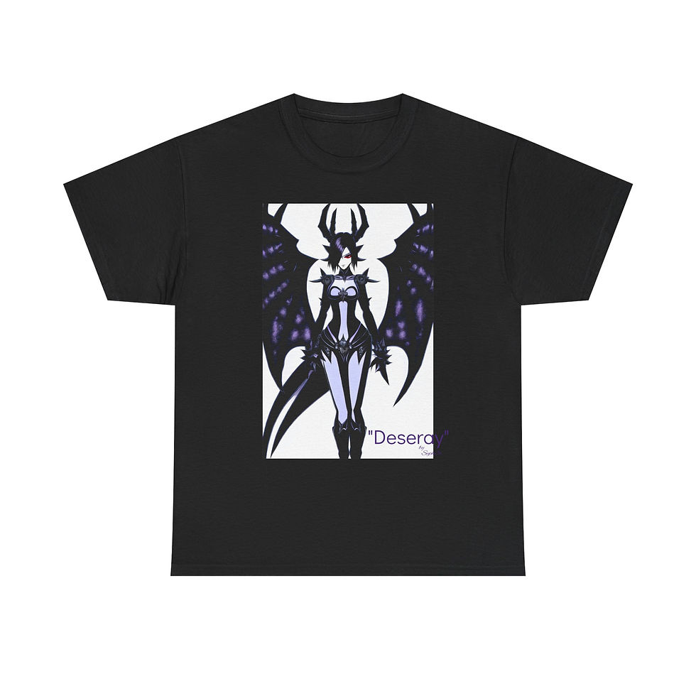 Thumbnail: Vyral Image Wear - Inner Goth - "Deseray" Tee Shirt - by Syph3r