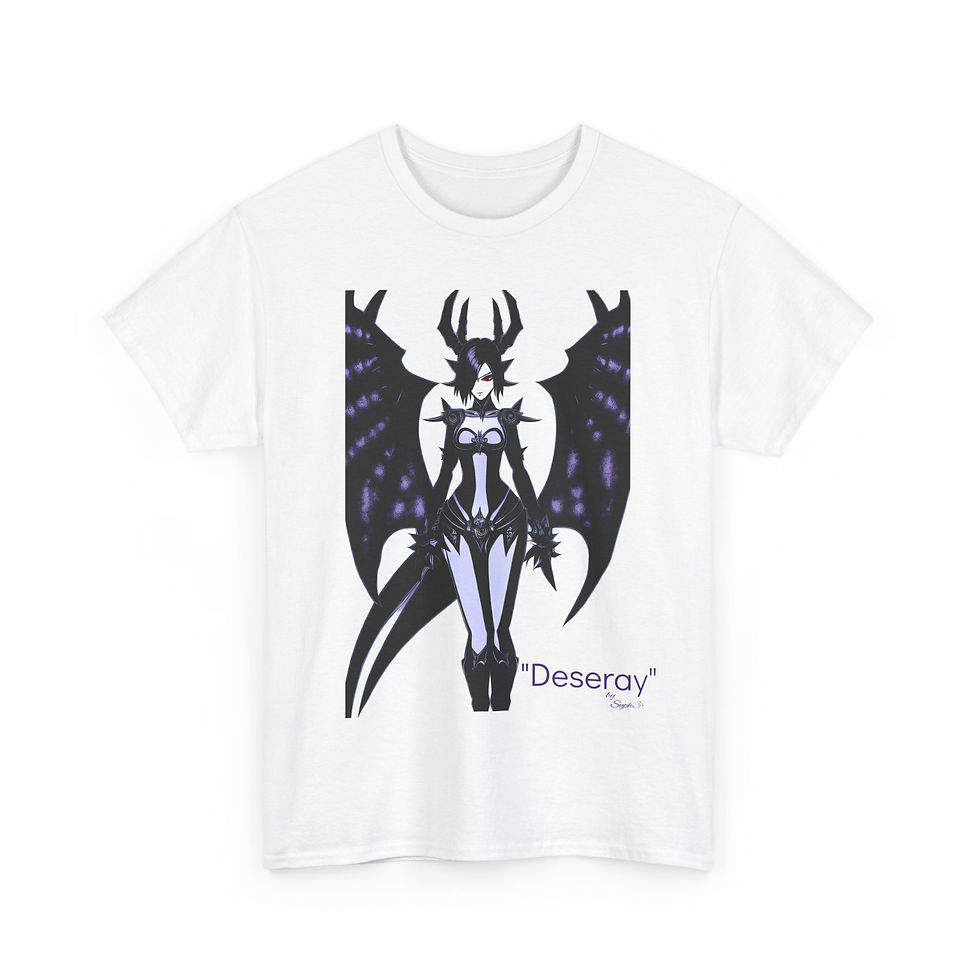 Thumbnail: Vyral Image Wear - Inner Goth - "Deseray" Tee Shirt - by Syph3r