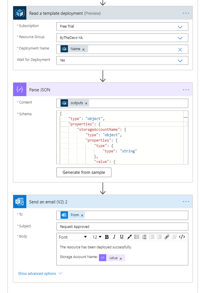 Automate Azure Infrastructure deployments with Power Automate