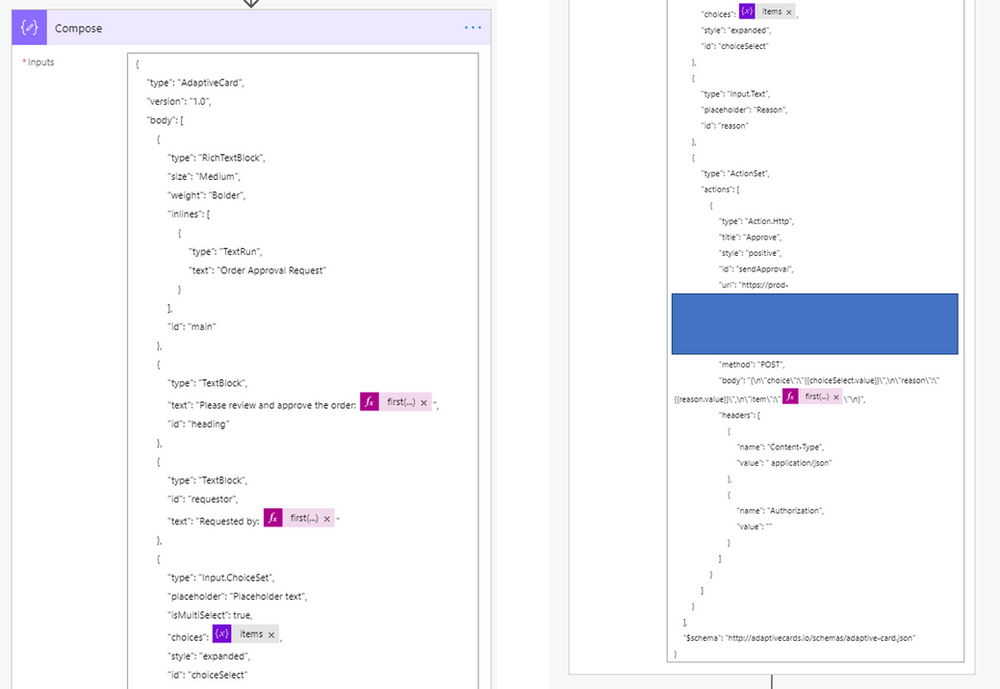 Multi line Approvals with Adaptive Cards, Outlook and Power Automate