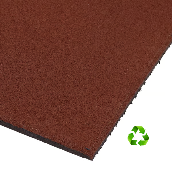 Miniatura: Piso de Borracha vermelho 50x50cm 15mm