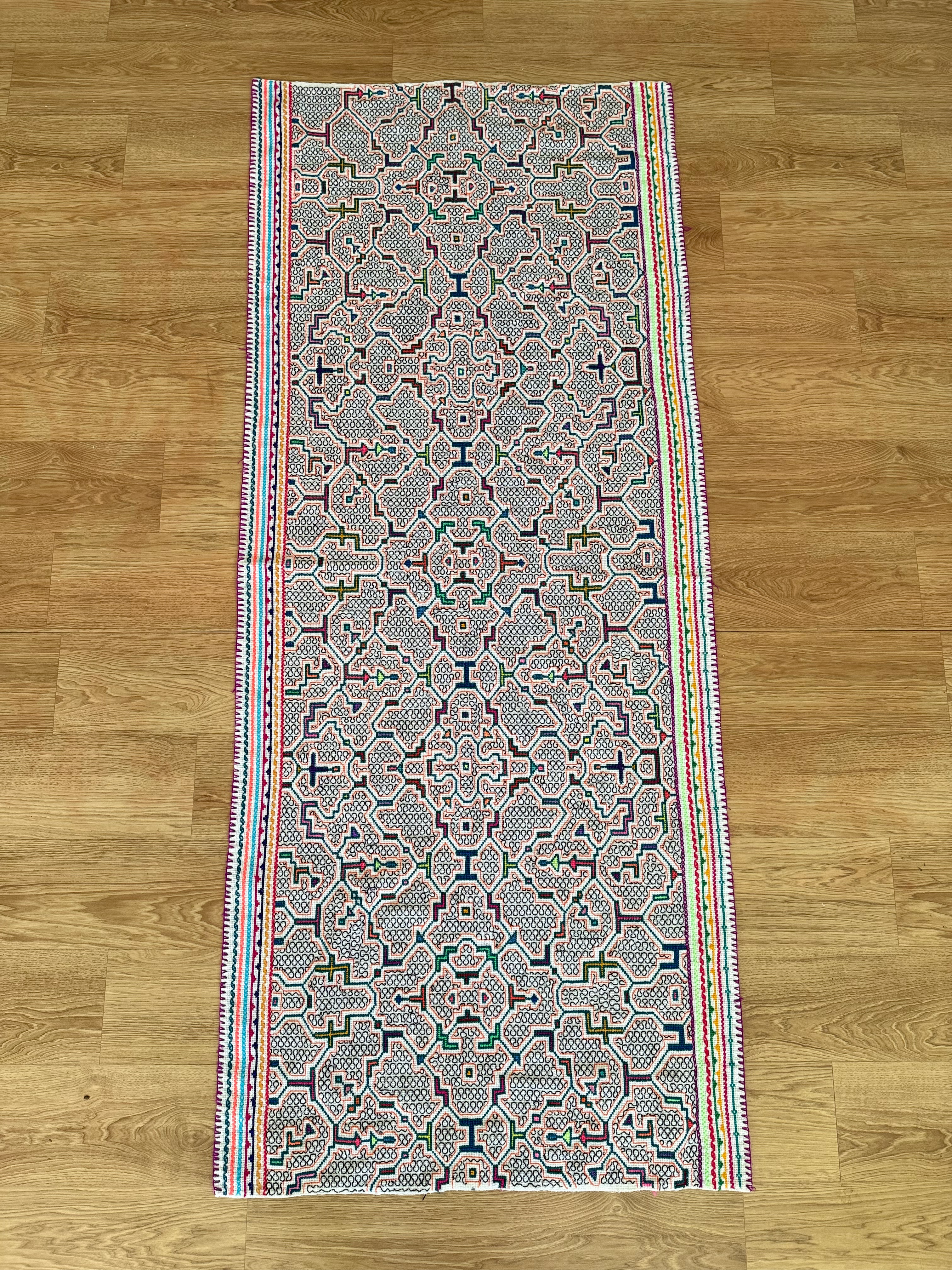 Traditional Hand-Embroidered Tapestry
