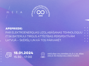 Discussion: Perspectives for the Development of the Electricity Storage Technology (Including Battery) Market in Latvia