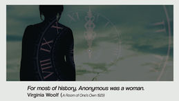 Video of a clock spiral ticking over the silouhette of a woman looking at the sky