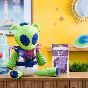 Greetings from Alazar the Alien Scentsy Buddy