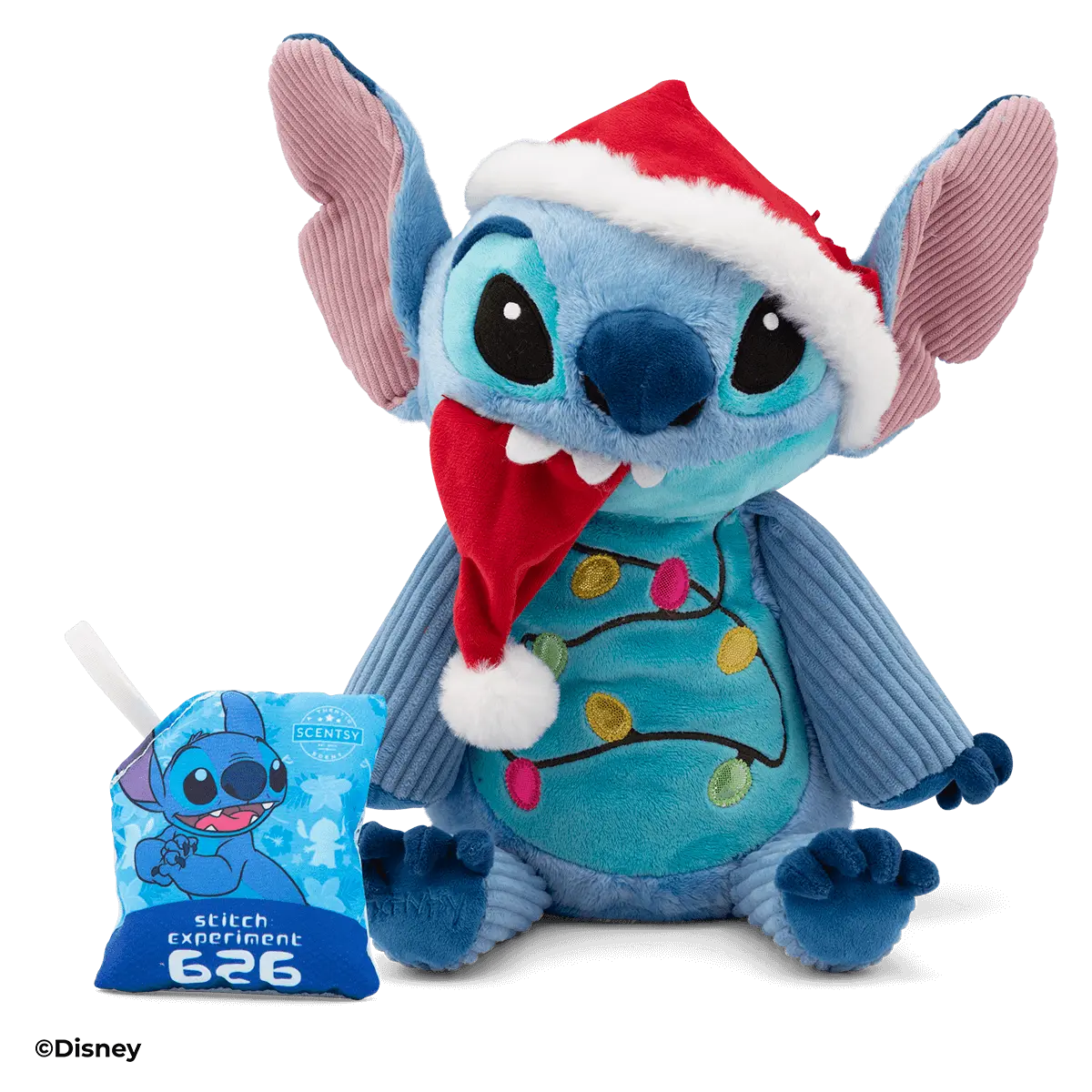 Santa Disney Stitch Scentsy Buddy